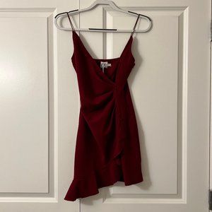 Hamako Mini Dress in Wine